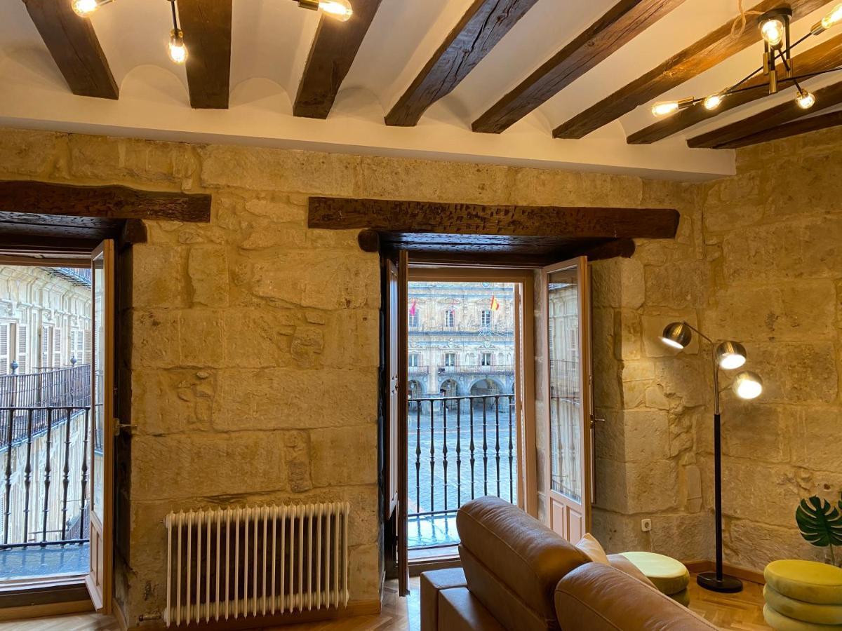 Apartamento Plaza Mayor Salamanca Con 2 Balcones A La Misma Plaza Mayor Luaran gambar
