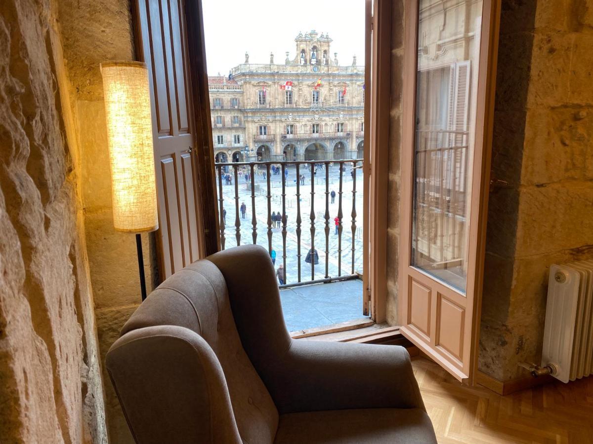 Apartamento Plaza Mayor Salamanca Con 2 Balcones A La Misma Plaza Mayor Luaran gambar