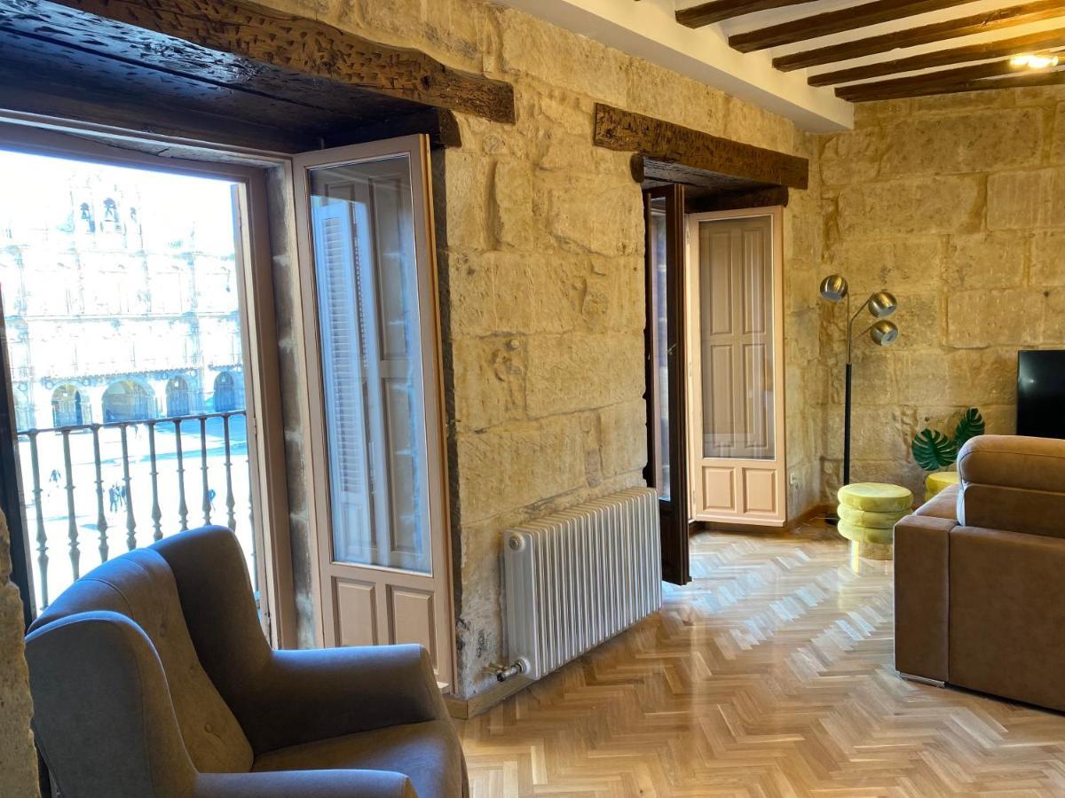 Apartamento Plaza Mayor Salamanca Con 2 Balcones A La Misma Plaza Mayor Luaran gambar